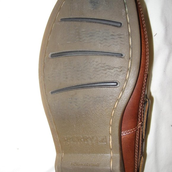 MENS' SPERRY TOPSIDER "MAKO COLLECTION" Size 8M, LIKE NEW - Picture 3 of 8